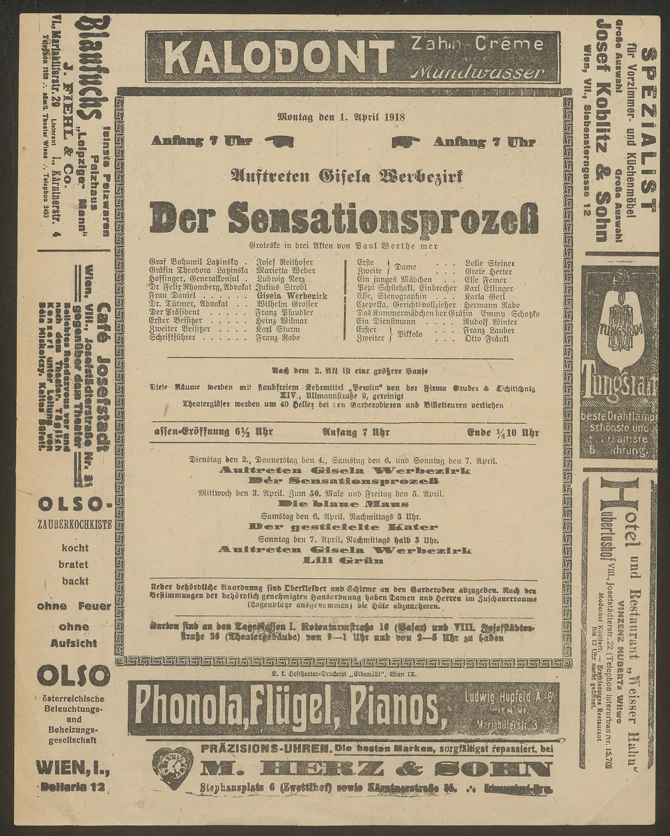 Der Sensationsprozeß
