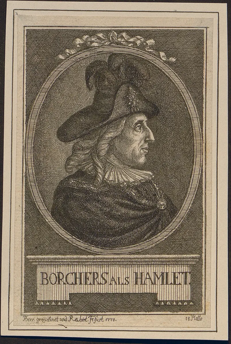 David Borchers, Verweis auf Stücktitel: Hamlet