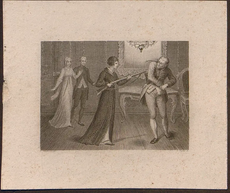Goethe's Werke, Verweis auf Stücktitel: Die Aufgeregten