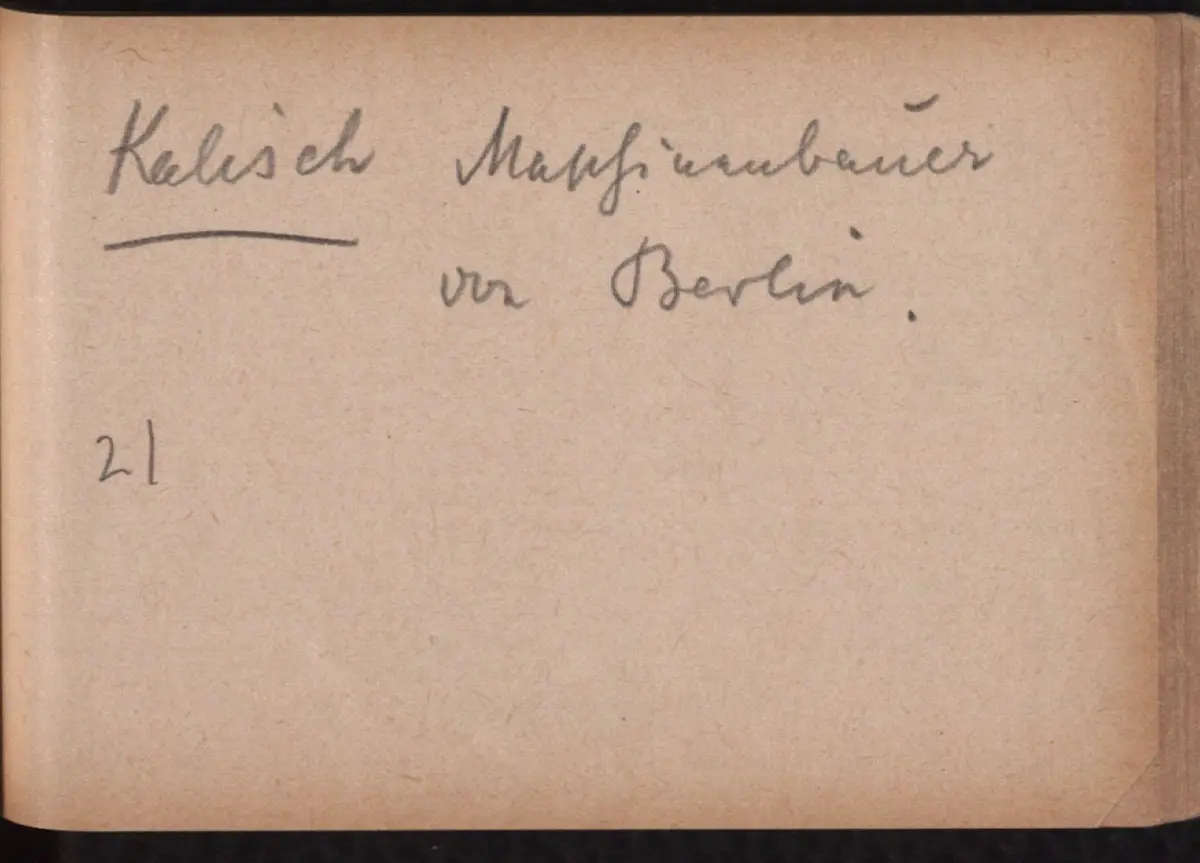 Aufzeichnung