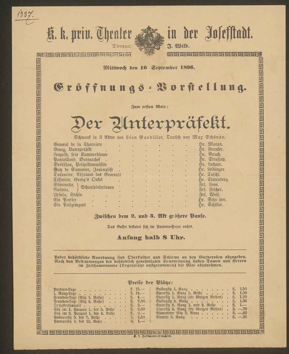 Der Unterpräfekt