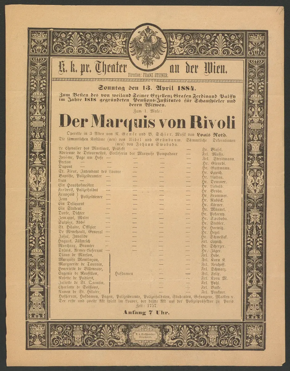 Der Marquis von Rivoli