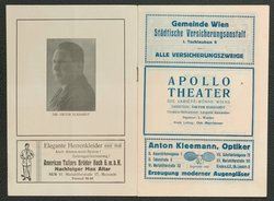 Apollo Varieté-Programm