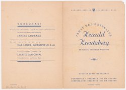 Tänze und Gestalten Harald Kreutzberg
