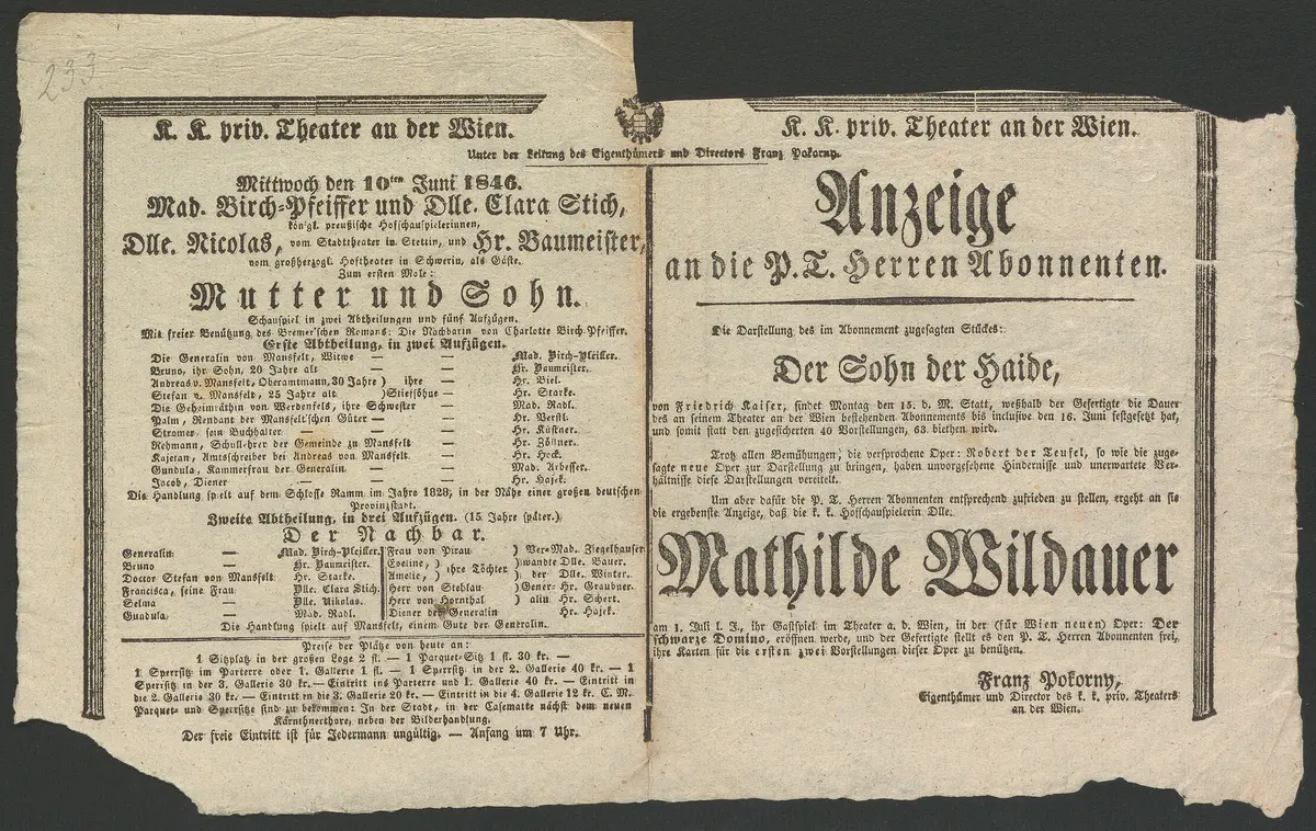 Mutter und Sohn