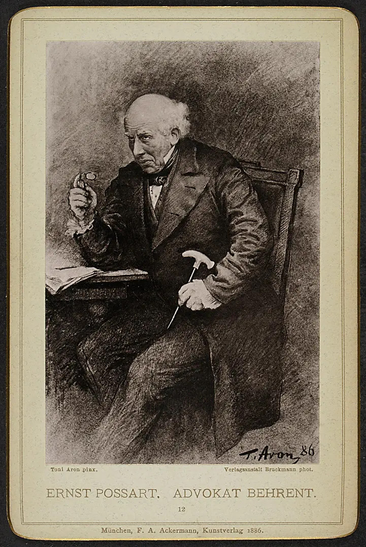 Ernst von Possart, Verweis auf Stücktitel: Fallissement