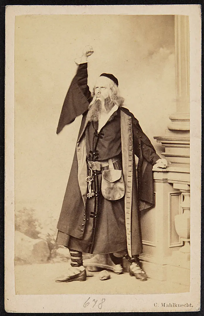 Josef Lewinsky, Verweis auf Stücktitel: Der Kaufmann von Venedig
