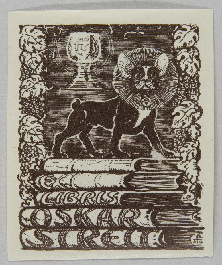 Exlibris Oskar Streit