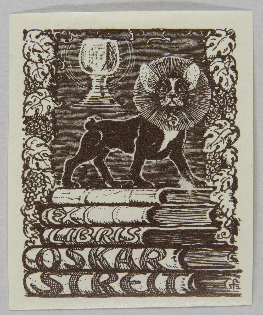 Exlibris Oskar Streit