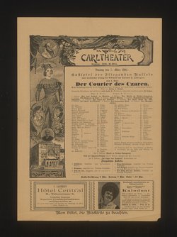 Der Courier des Czaren, Suchtitel: Der Kurier des Zaren