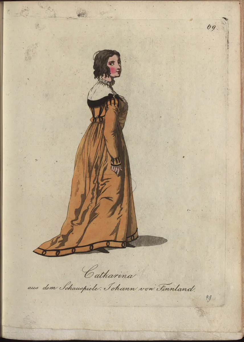 Johann, Herzog von Finnland, Titel der Serie: Auswahl schöner Costumes für Theater- und Ball-Anzüge