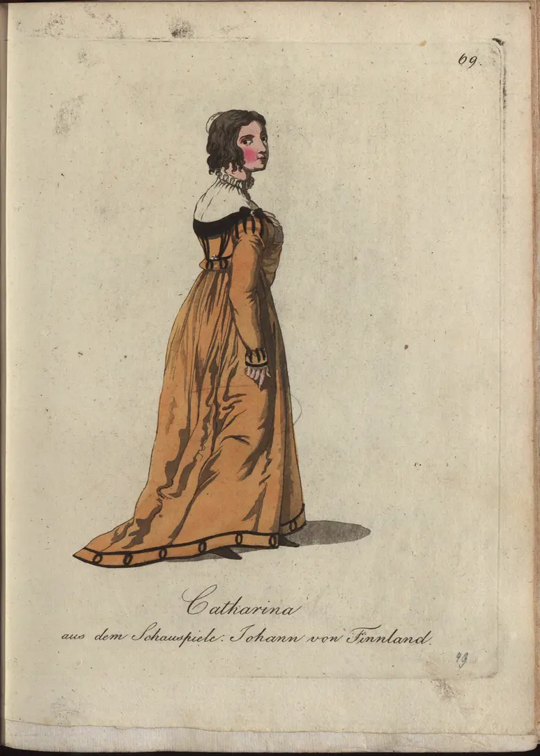 Johann, Herzog von Finnland, Titel der Serie: Auswahl schöner Costumes für Theater- und Ball-Anzüge
