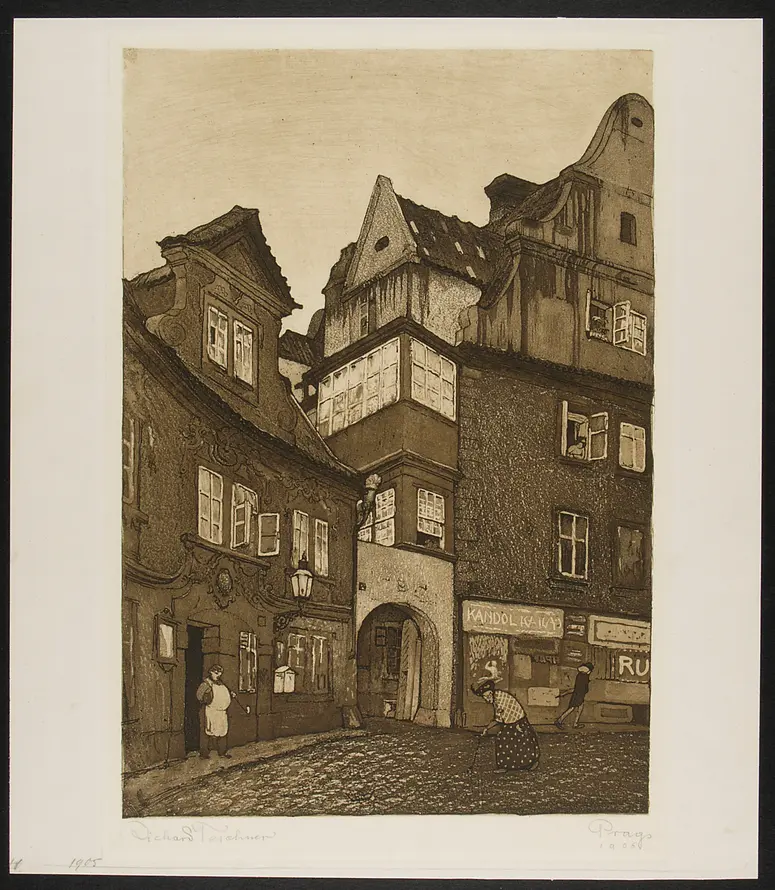 Meißnergasse Kleinseite, Alternativtitel: Meissnergasse