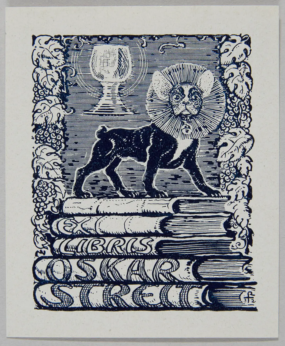 Exlibris Oskar Streit