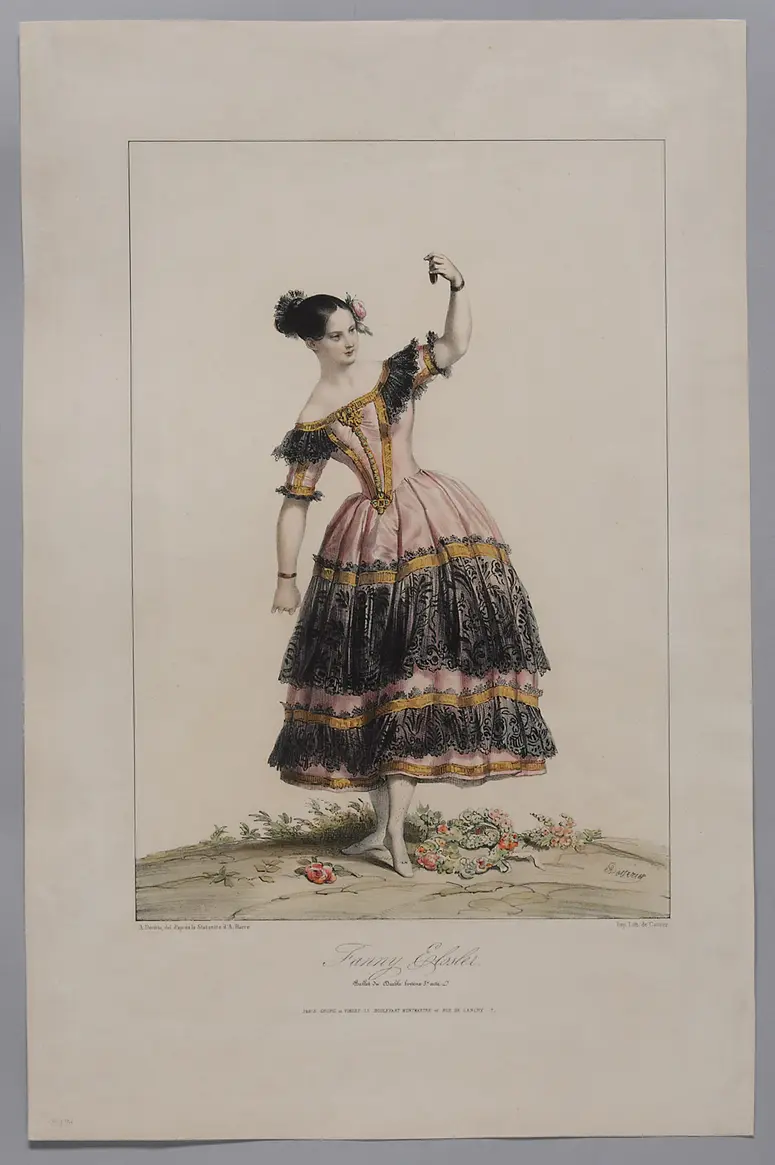 Fanny Elßler, Verweis auf Stücktitel: Der hinkende Teufel (Le diable boiteux)
