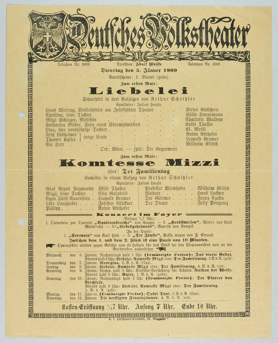 Liebelei, Komtesse Mizzi