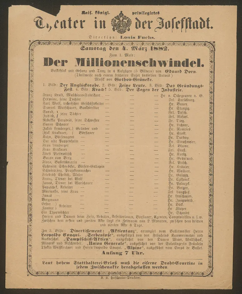 Der Millionenschwindel