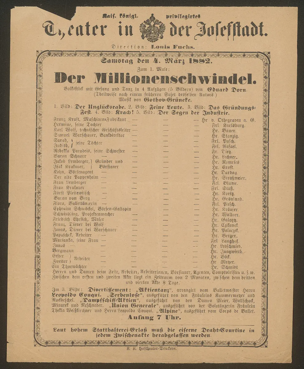 Der Millionenschwindel