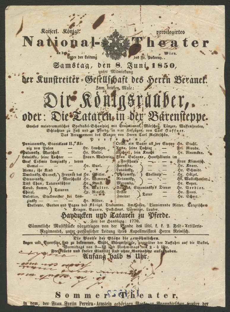 Die Königsräuber, oder Die Tataren in der Bärensteppe