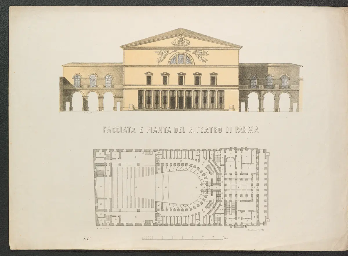 Parma, Teatro Regio di Parma (vormals: Teatro Ducale bzw. Teatro Reale)