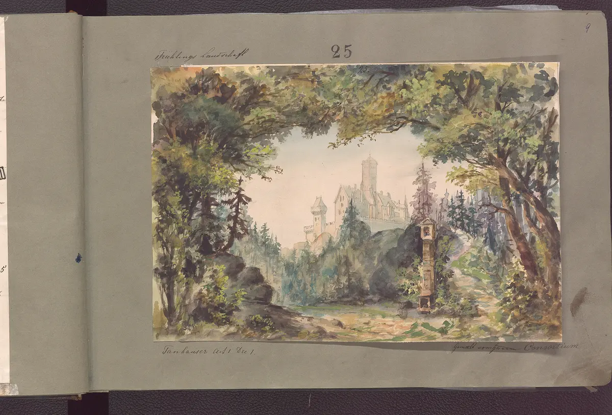 Tannhäuser und der Sängerkrieg auf Wartburg