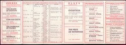 Salzburger Festspiele 1947, Titel in Vorlageform: Salzburg Festivals 1947, Verweis auf Stücktitel: Dantons Tod, Verweis auf Stücktitel: Cosi fan tutte, Verweis auf Stücktitel: Figaros Hochzeit, Verweis auf Stücktitel: Arabella, Verweis auf Stücktitel: Jedermann, Verweis auf Stücktitel: Die Frau des Potiphar