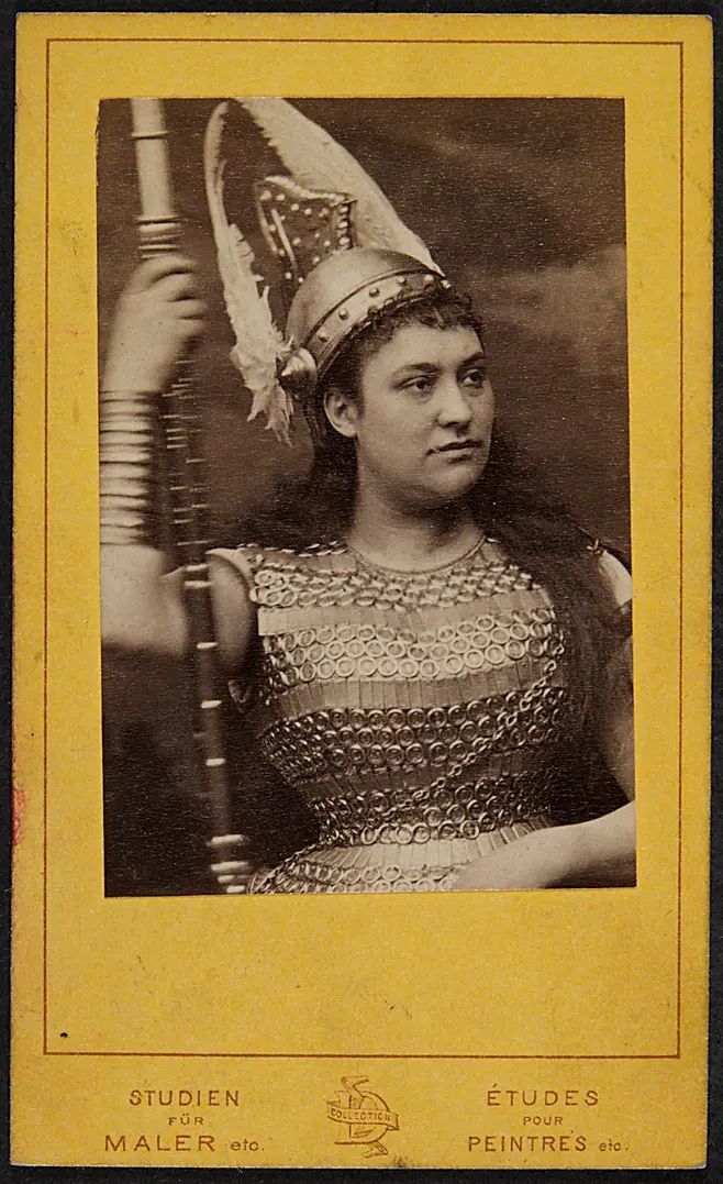 Amalie Materna, Verweis auf Stücktitel: Die Walküre