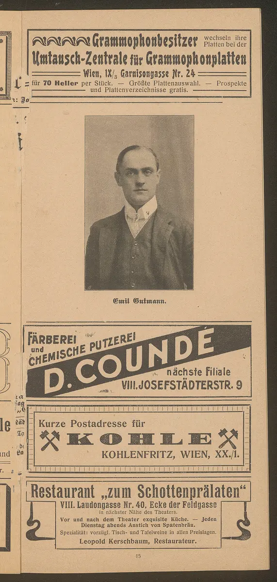 Immer modern, Nouveau Jeu, Das Mädchen von Rouen (Im Lustspieltheater), Schöne Seelen (Im Lustspieltheater)