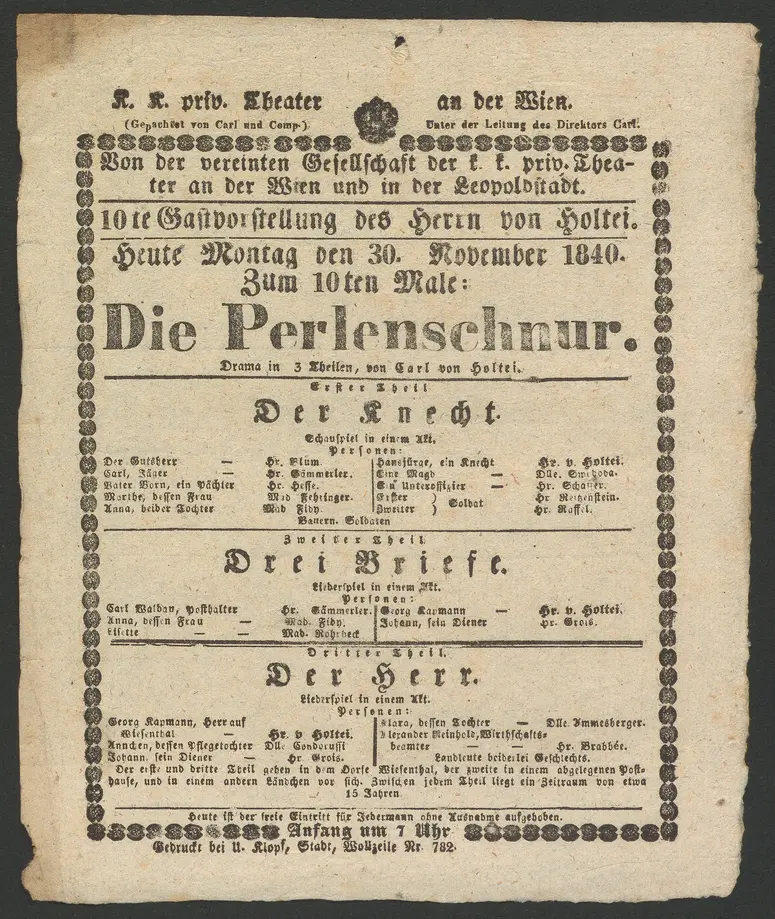 Die Perlenschnur