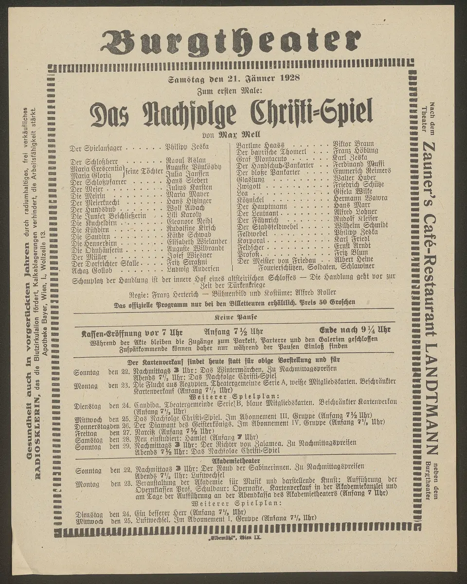 Das Nachfolge Christi-Spiel