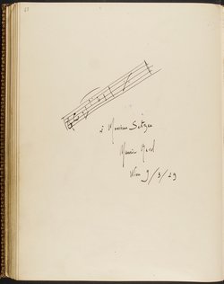 Gästebuch. Atelier Franz-Xaver Setzer, Wien