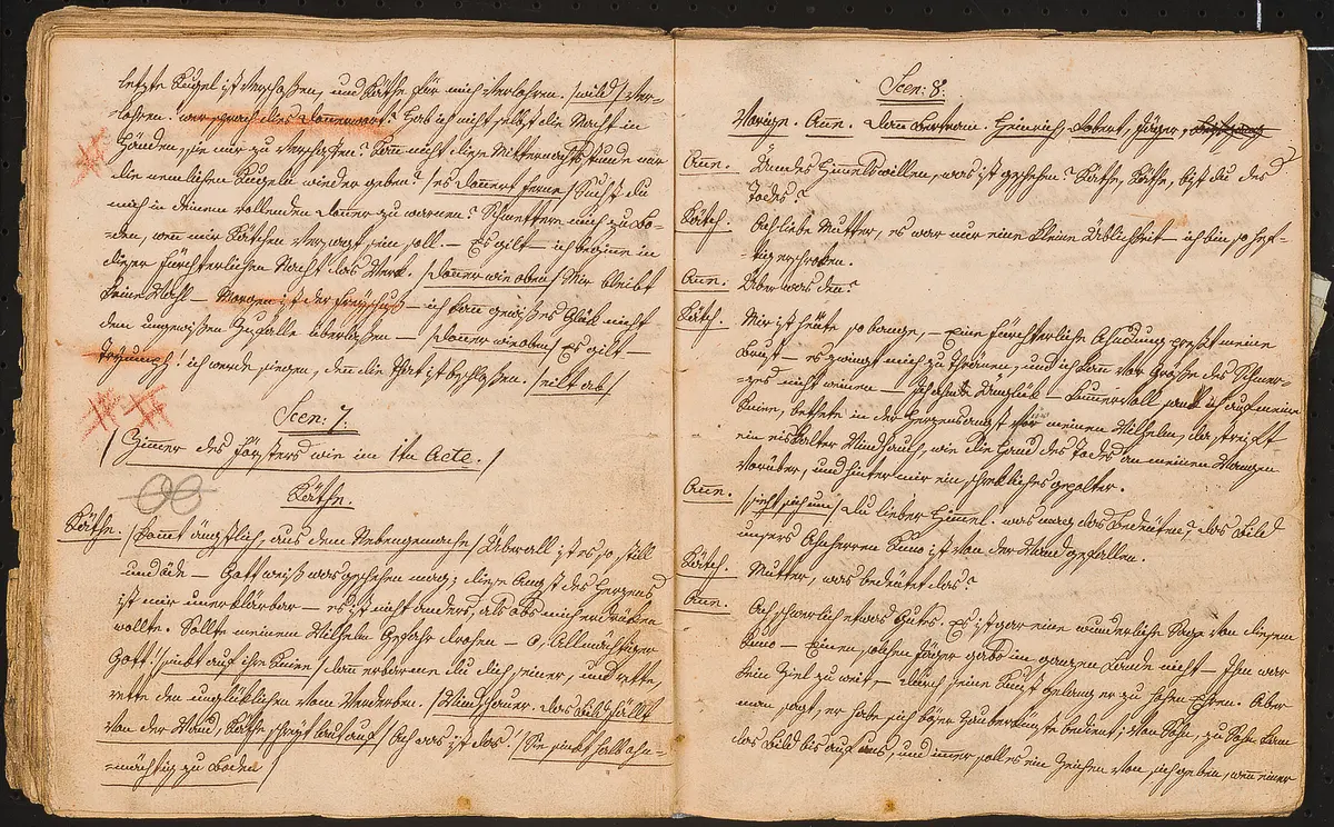 Die Schreckensnacht am Kreuzwege oder: Der Freyschütze