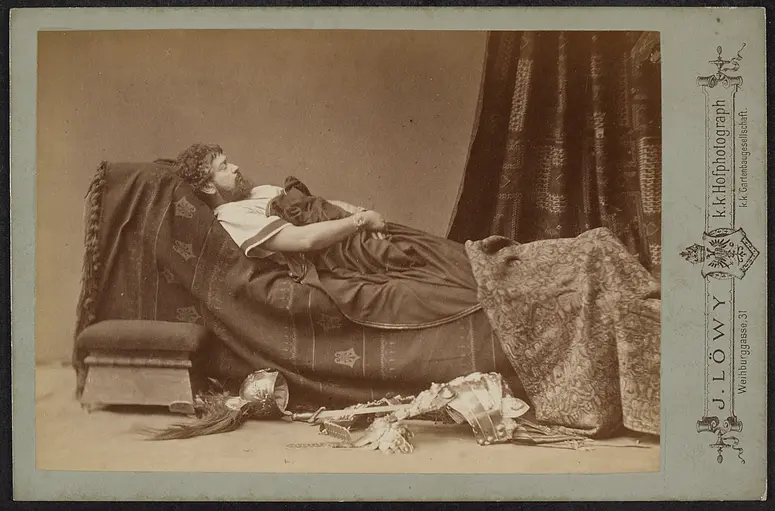 Adolf Ritter von Sonnenthal, Verweis auf Stücktitel: Antonius und Cleopatra