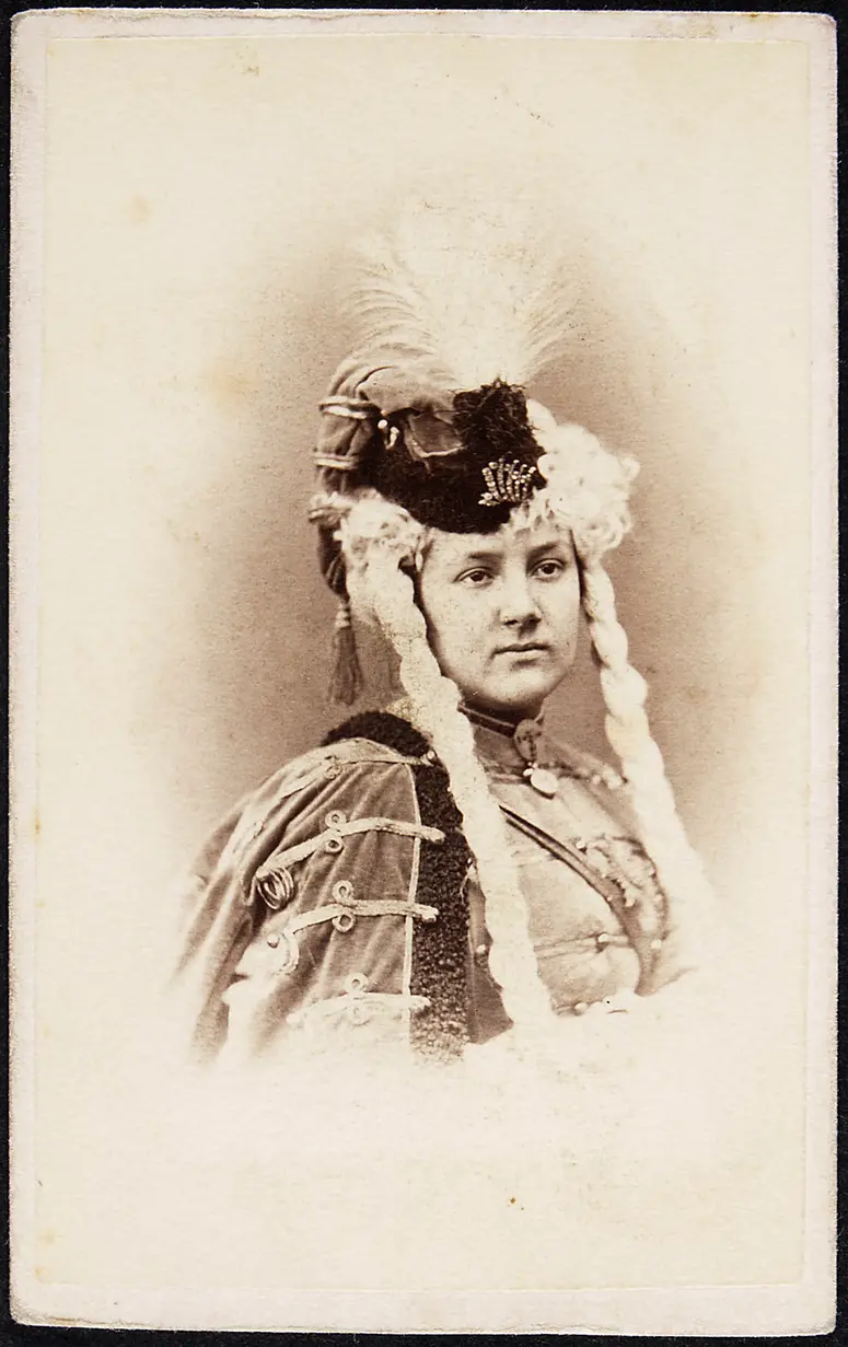 Auguste Erl-Fiedler, Verweis auf Stücktitel: Die Großherzogin von Gerolstein (?)