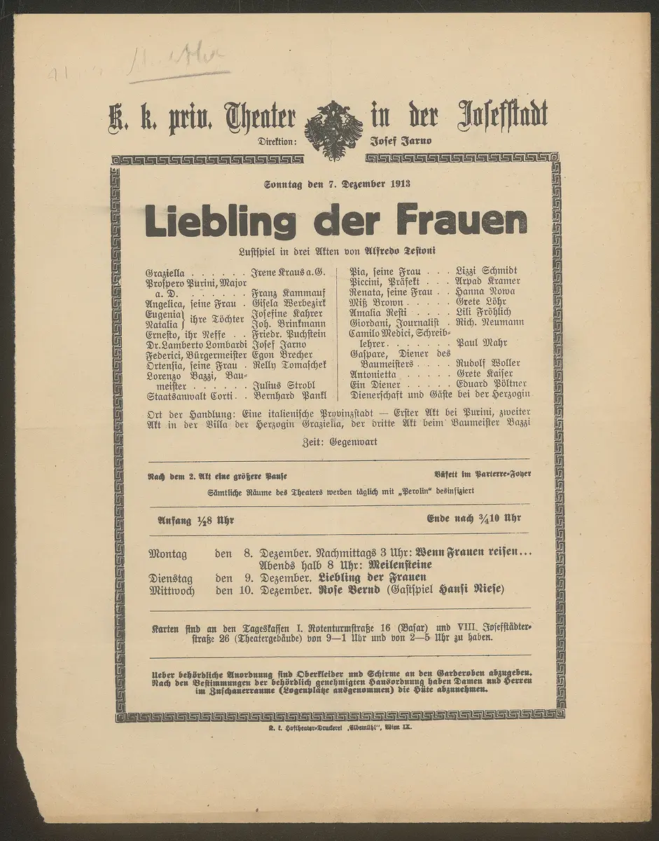 Liebling der Frauen