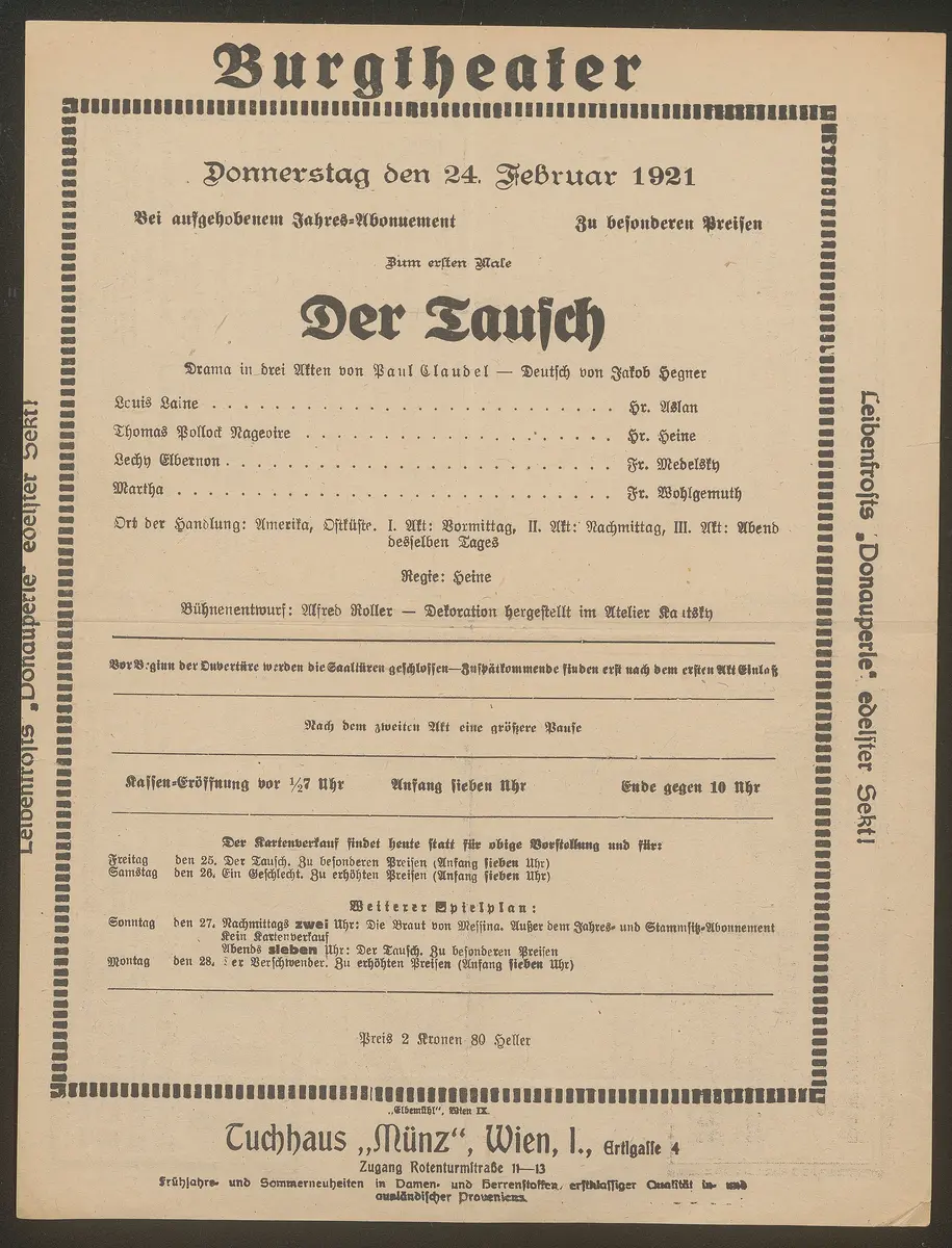 Der Tausch