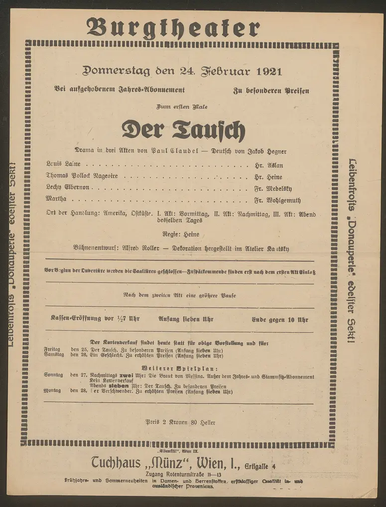 Der Tausch