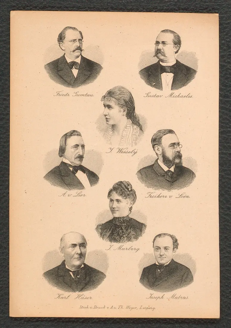 Theaterpersönlichkeiten des 19. Jahrhunderts