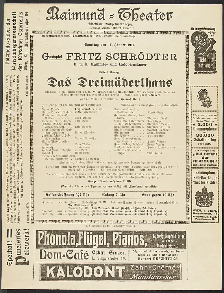 Das Dreimäderlhaus