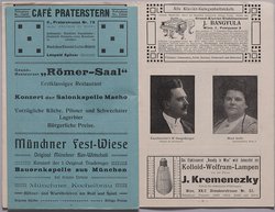 Venedig in Wien, Verweis auf Stücktitel: Vielliebchen, Verweis auf Stücktitel: Wiener Mäderln, Verweis auf Stücktitel: Redoute, Verweis auf Stücktitel: Ein Traum, Verweis auf Stücktitel: Der selige Octave