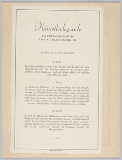 Der Figurenspiegel, Verweis auf Stücktitel: Künstlerlegende, Verweis auf Stücktitel: Das Farbenklavier