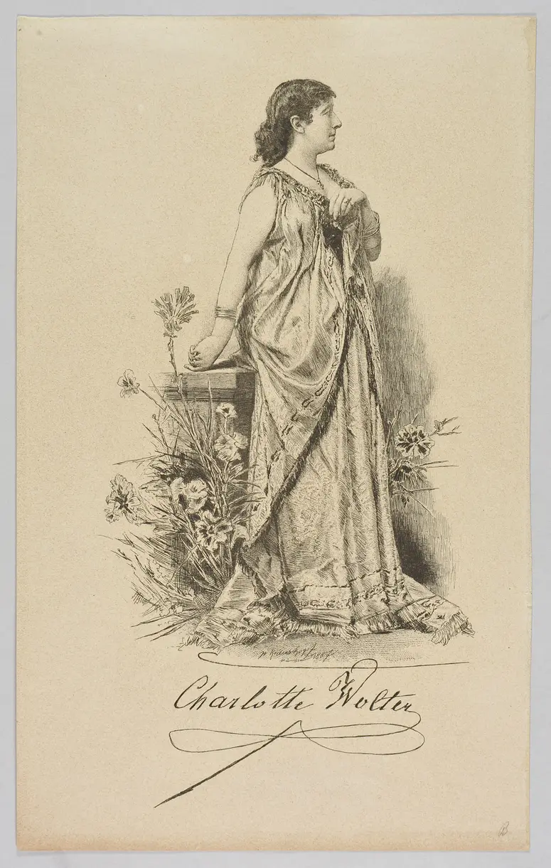Charlotte Wolter, Verweis auf Stücktitel: Götz von Berlichingen