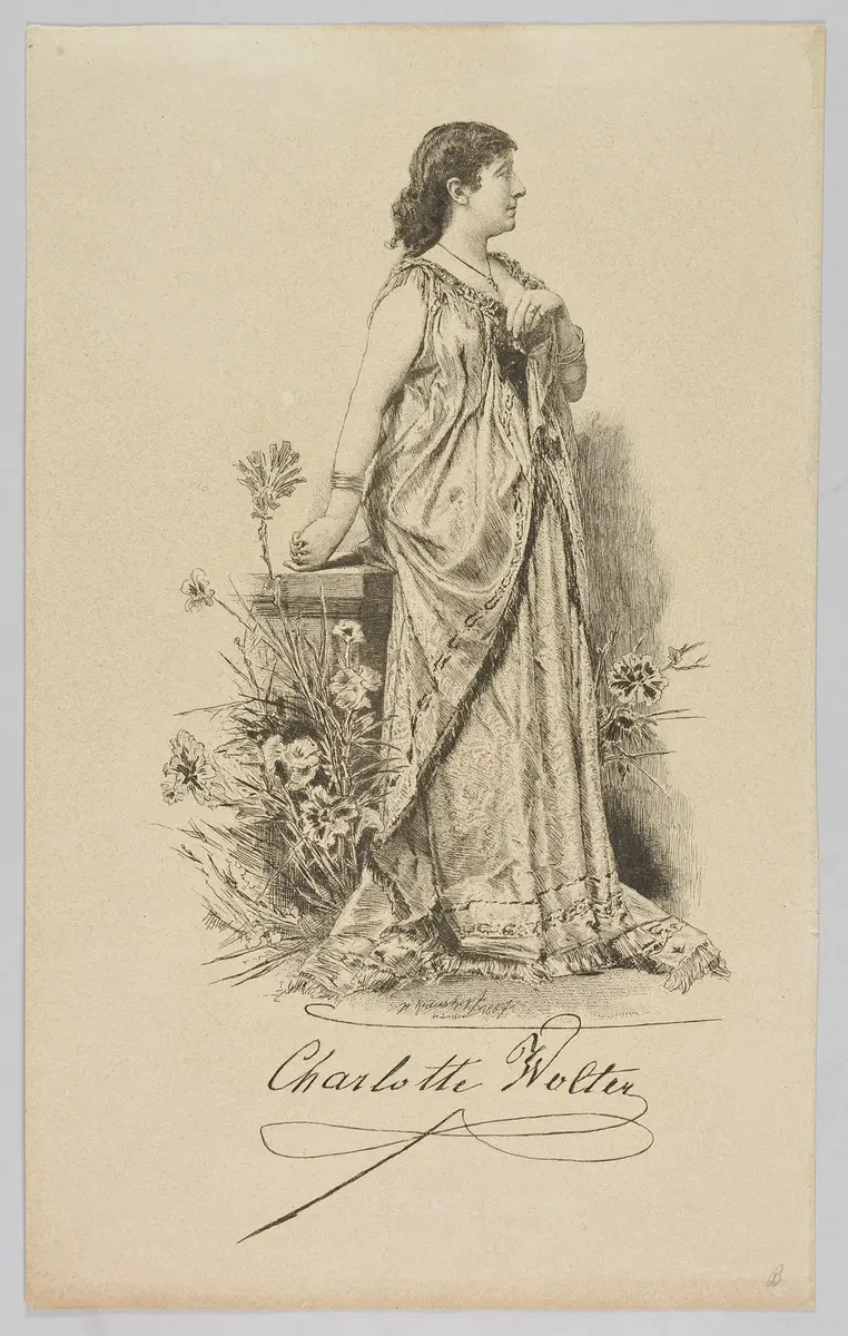 Charlotte Wolter, Verweis auf Stücktitel: Götz von Berlichingen