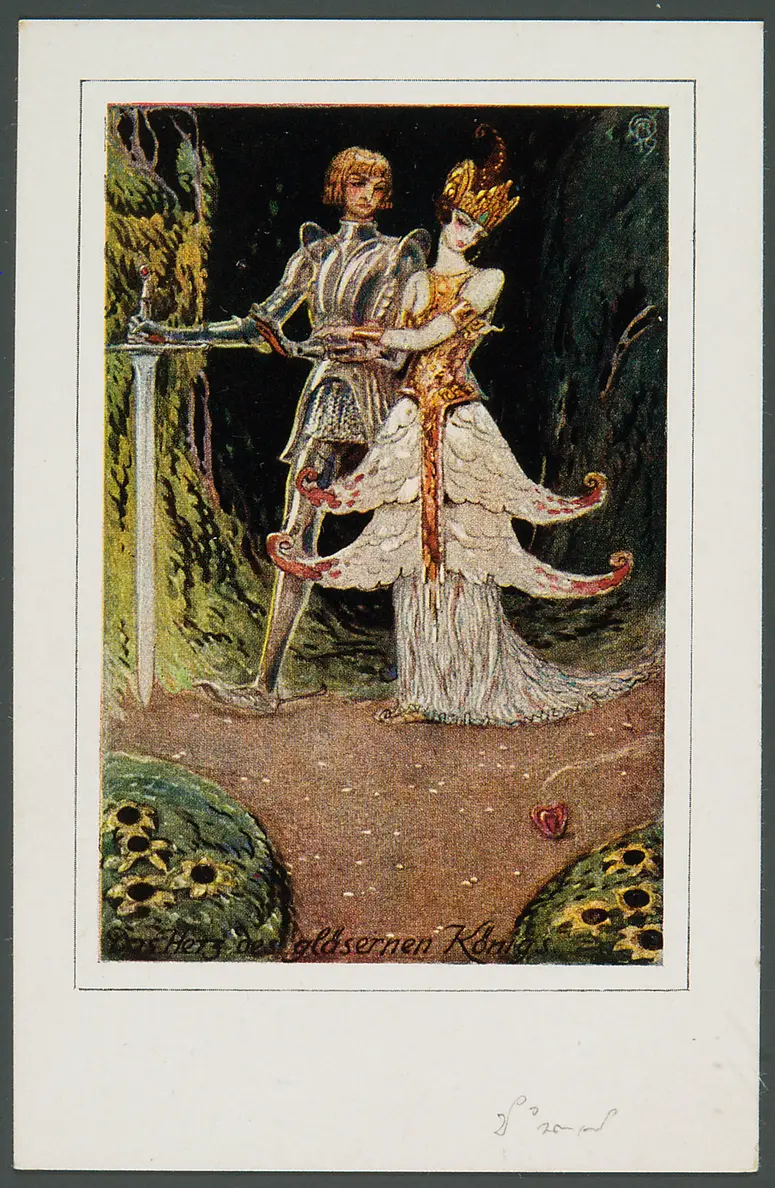 Das Herz des gläsernen Königs, Titel der Serie: Aus Teschners Figurentheater