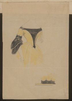 Das Glas Wasser, oder Ursachen und Wirkungen, Originaltitel: Le verre d'eau, ou Les effets et les causes, Titel der Serie: Figurinen des k.k. Hof-Burgtheaters