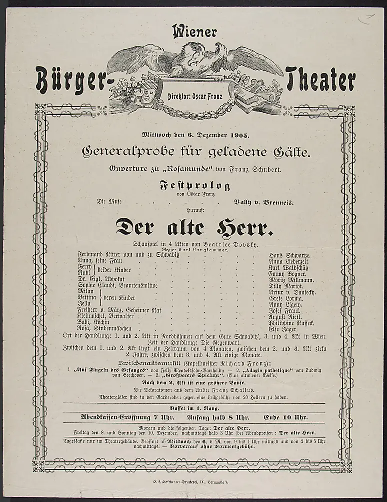 Der alte Herr