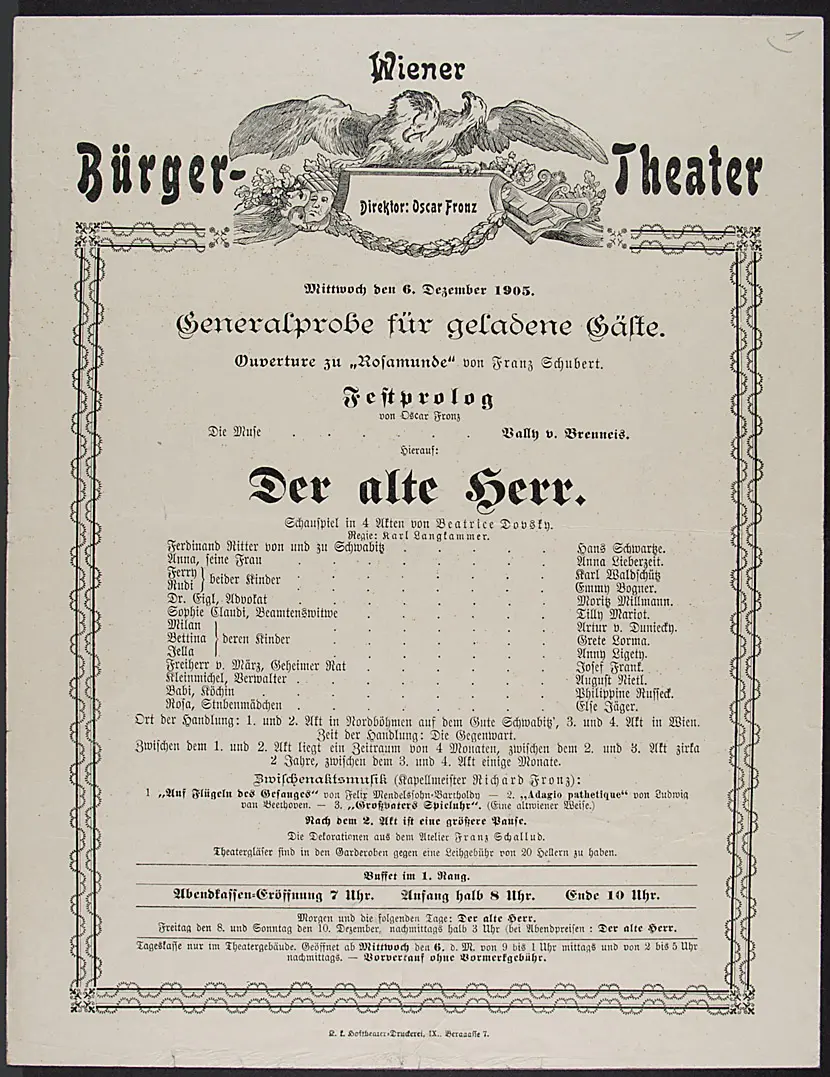 Der alte Herr