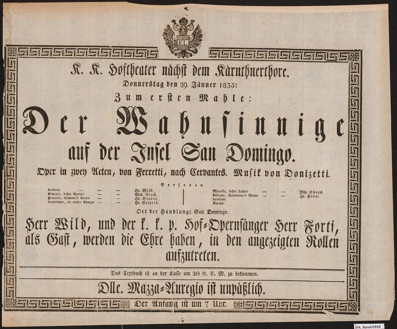 Der Wahnsinnige auf der Insel San Domingo
