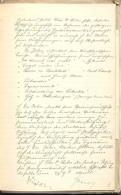Protokolle der Ausschusssitzungen des Vereines des Deutschen Volkstheaters in Wien