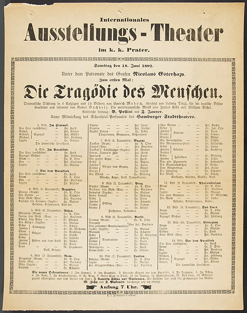 Die Tragödie des Menschen